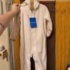 Columbia Cozy Cream Kids Footie 18/24 M